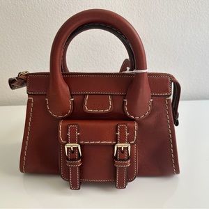 Chloe Buffalo Mini Edith Sepia Brown